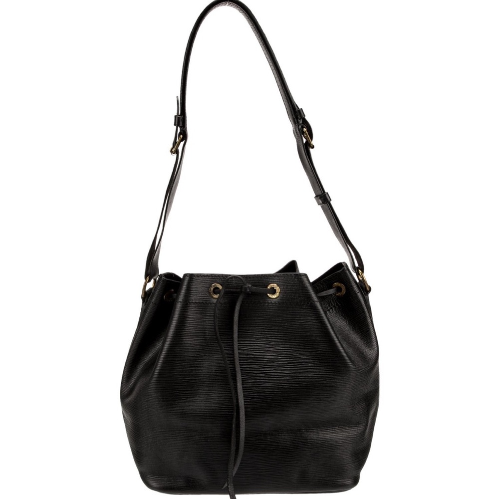 Louis Vuitton Petite Noe Black Epi Leather